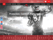 Tablet Screenshot of gladiatorguards.com